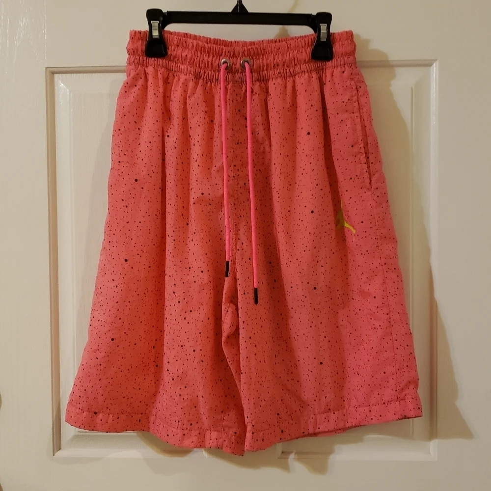 Nike Air Jordan Jumpman Cement Poolside Shorts Size Small